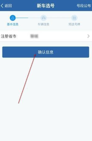 手机摇号怎么摇车牌号?第5步