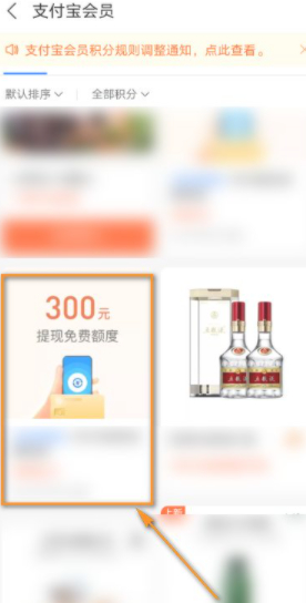 支付宝免费提现额度用完了怎么办第3步