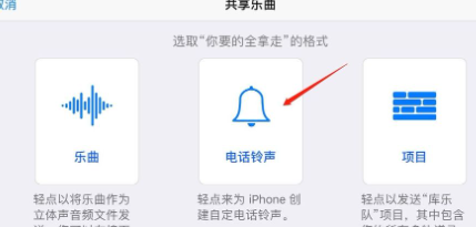 iPhone换铃声第4步