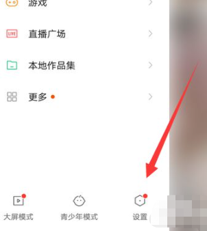 为什么快手不显示对方在线了第2步