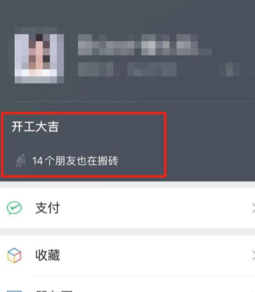 微信名旁边的小人图标是什么第5步