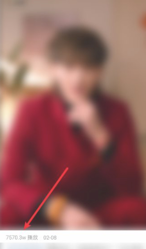 快手怎么看不到别人的播放量第5步