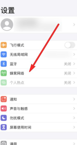 苹果124g5g怎么切换第2步