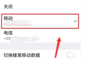 苹果11突然只显示一张卡第4步