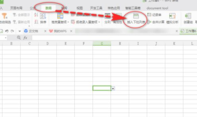 excel添加下拉选项内容第2步