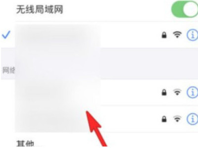 苹果手机连不上Wi-Fi第3步