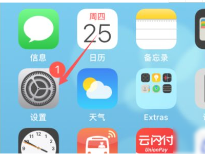 苹果11下载软件桌面上不显示第1步
