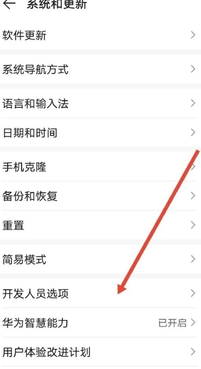 华为sa模式怎么打开第2步