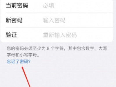苹果6sid密码忘了怎么办第3步