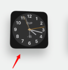 ios14小插件提示明天闹钟第4步