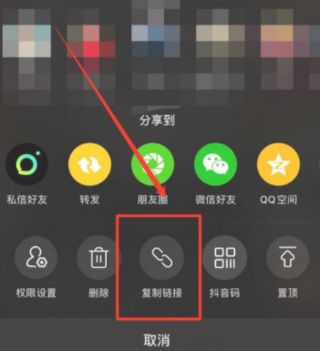 抖音自己作品链接在哪第5步
