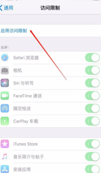 苹果手机隐私应用加密第4步