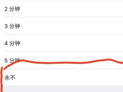 怎么让屏幕常亮第4步