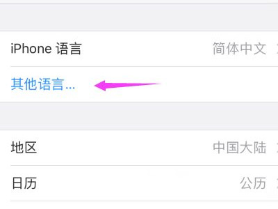 苹果语言怎么设置第4步