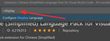 vs code如何设置中文第3步