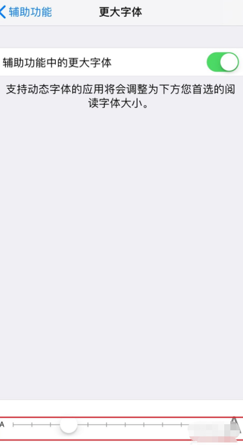 苹果字体设置第6步