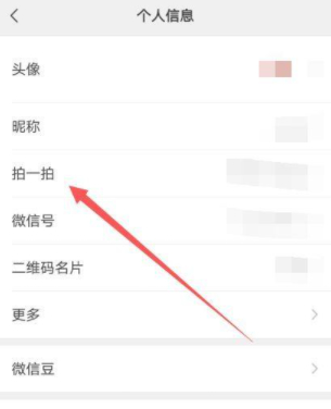 微信拍一拍的暗语第4步
