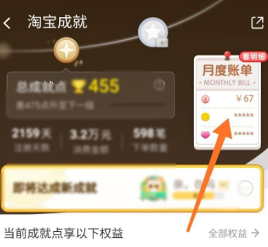 淘宝年度账单怎么查询2020第2步