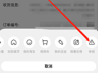 卖家虚假发货怎么投诉第2步