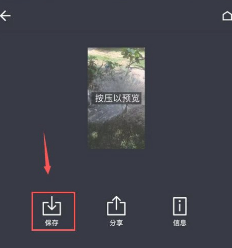 苹果怎么把视频做成实况照片第5步