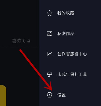 抖音我的喜欢怎么让别人看见第4步