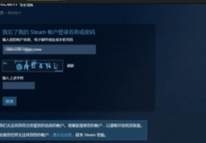 忘记steam账号怎么办第4步