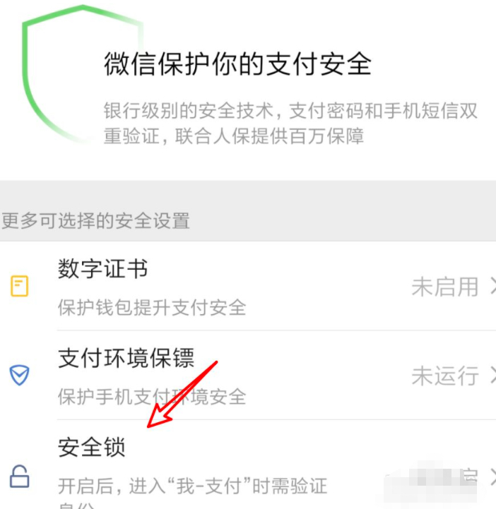 进微信支付怎么设置密码第4步