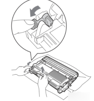 兄弟打印机更换墨粉盒第3步