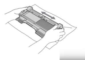 兄弟打印机更换墨粉盒第4步
