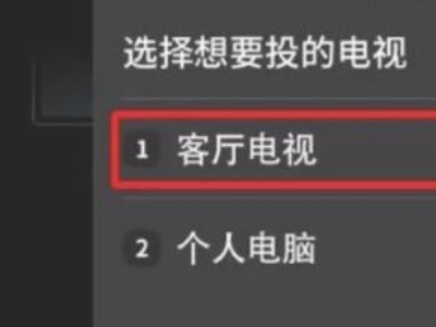 怎么用手机投屏到小度在家第3步