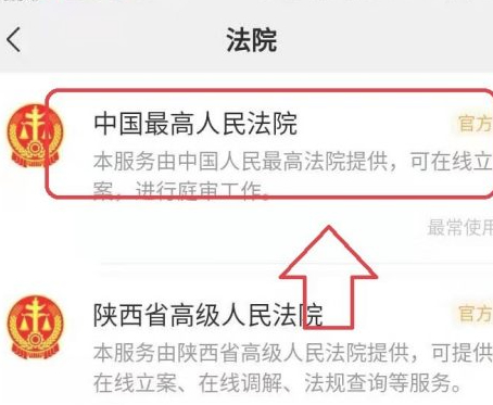 怎么查案件进度查询第4步