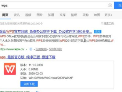 电脑wps在哪下载第1步