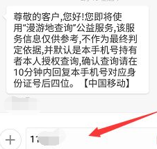 运营商查询14天行程怎么查第4步