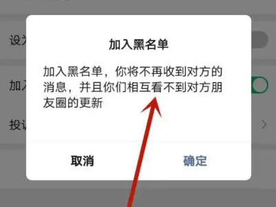 微信屏蔽和拉黑的区别第2步