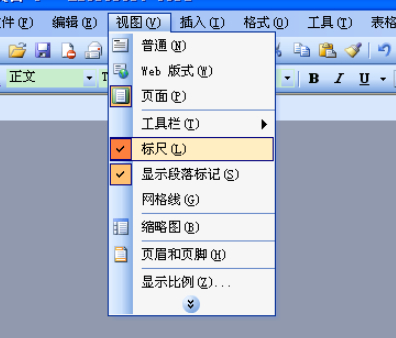 标尺怎么调出来第2步