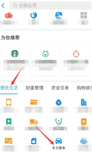 如何查看车辆有没有违章第2步