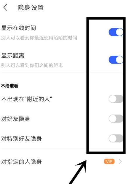 陌陌隐身了别人能看到在线吗第5步