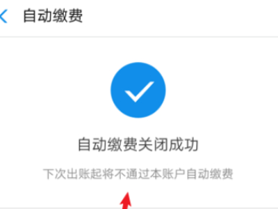 支付宝生活缴费自动缴费怎么取消第6步