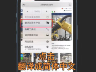 苹果手机浏览器怎么翻译页面第3步