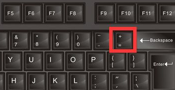 等号怎么打出来第1步