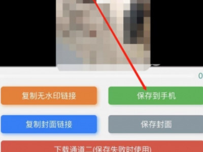 去抖音水印的方法第5步