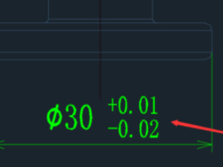 cad公差怎么标注上下偏差第5步
