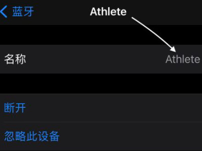 苹果蓝牙改名称怎么改第3步
