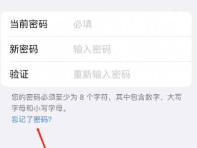 苹果id密码邮箱全忘了第3步