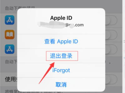 苹果手机怎么退出id登录第4步