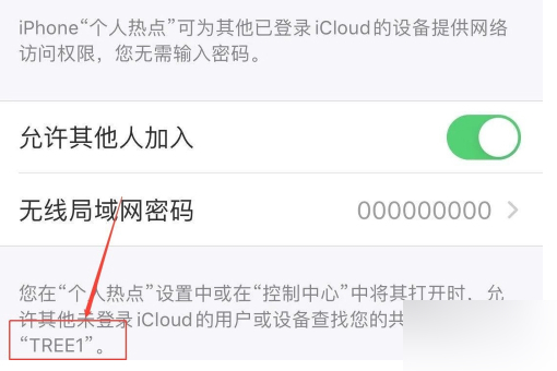 iphone的热点名字怎么改第8步