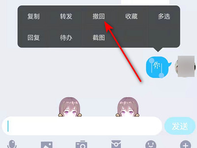 怎么看撤回的消息qq第3步