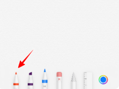 苹果备忘录怎么画圆第4步