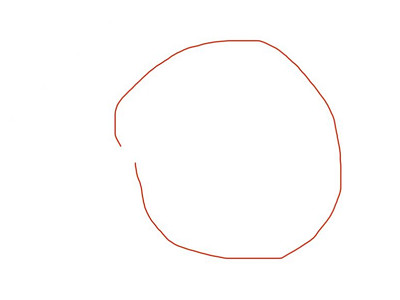 苹果备忘录怎么画圆第6步