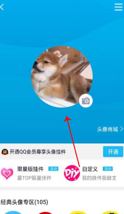 qq怎么从相册使用动态头像第5步